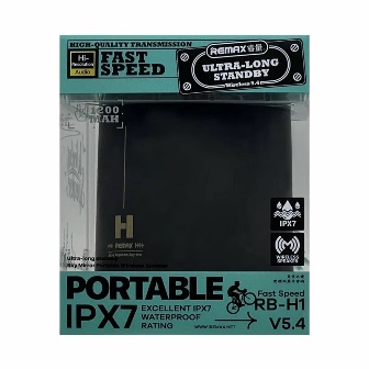 Колонка Remax bluetooth RB-H1 black