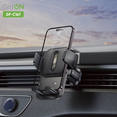 Автомобильный держатель GrifON GF-C167 раздвижной черный
