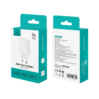 СЗУ USAMS CC329 T69 USB-C 30W white