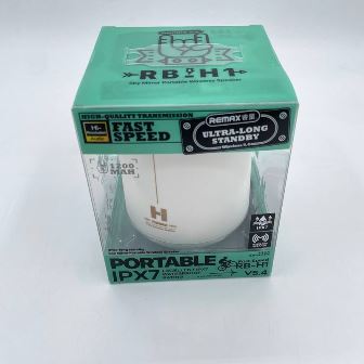 Колонка Remax bluetooth RB-H1 white