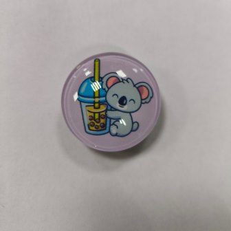 Popsocket (стекло) Baby Coala №3