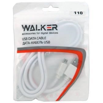 Кабель USB/Lighting WALKER C110 white тех.уп.