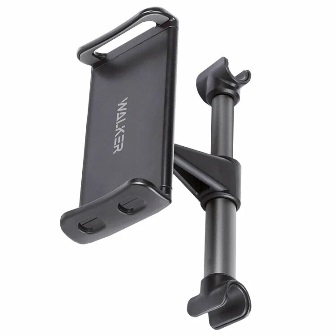 Автодержатель Walker CX-021 ТАВ для подголовника черный