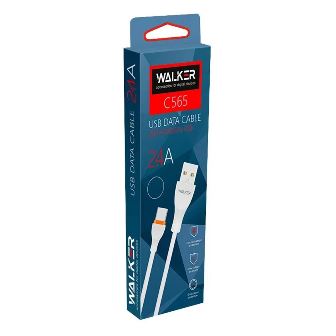 Кабель USB/Lighting WALKER C565 3.1A белый