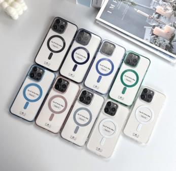 Накладка MagSafe Case для iP15Pro Max blue