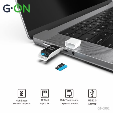 Card Reader G-ON GT-CR02 black
