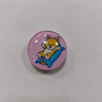 Popsocket (стекло) Baby Cat №6