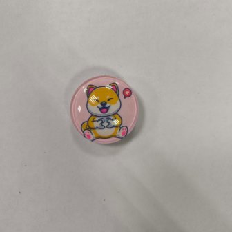 Popsocket (стекло) Baby Dog №11