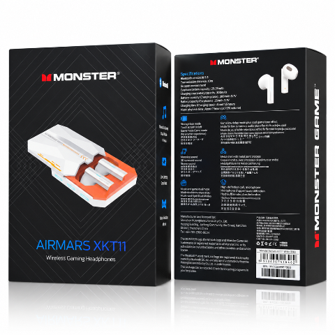 Наушники MONSTER TWS XKT11 white