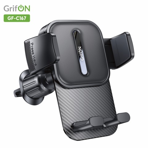 Автомобильный держатель GrifON GF-C167 раздвижной черный