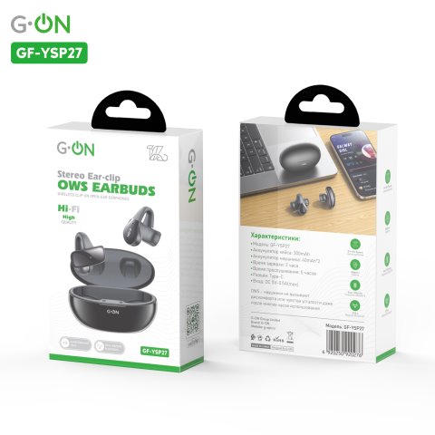 Наушники G-ON OWS GF-YSP27 BT5.4 черные