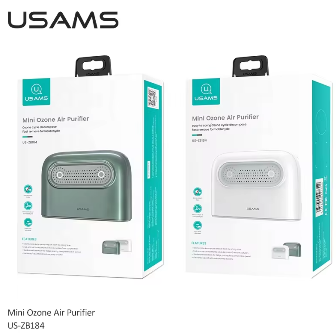 Mini ozone air purifier USAMS US-ZB184 white