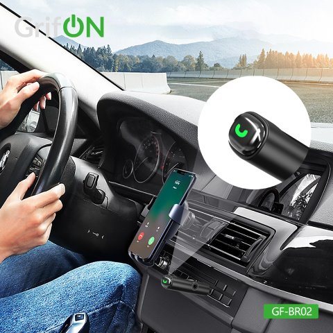 Аудиоадаптер GrifON bluetooth GF-BR02 black