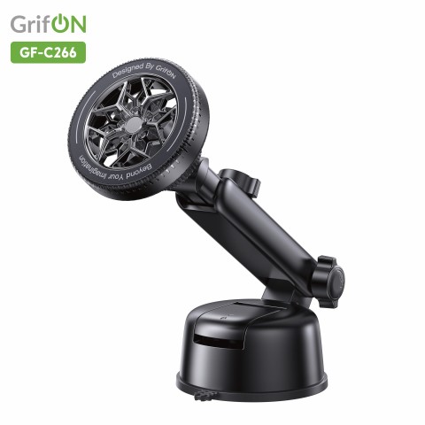 Автомобильный держатель GrifON GF-C266 магнитный черный