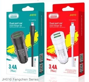 АЗУ Jokade JH010 2USB 3.4A black (раскомплект)