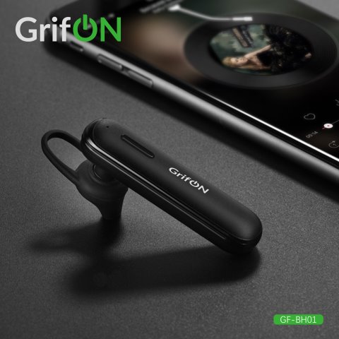 Bluetooth гарнитура GrifON GF-BH01 black