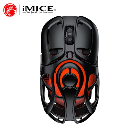 Мышь компьютерная iMICE G208 LED Rechargeable б/п grey